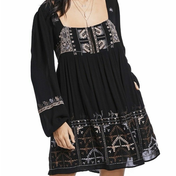 Free People Rhiannon embroidered dress - Picture 3 of 7